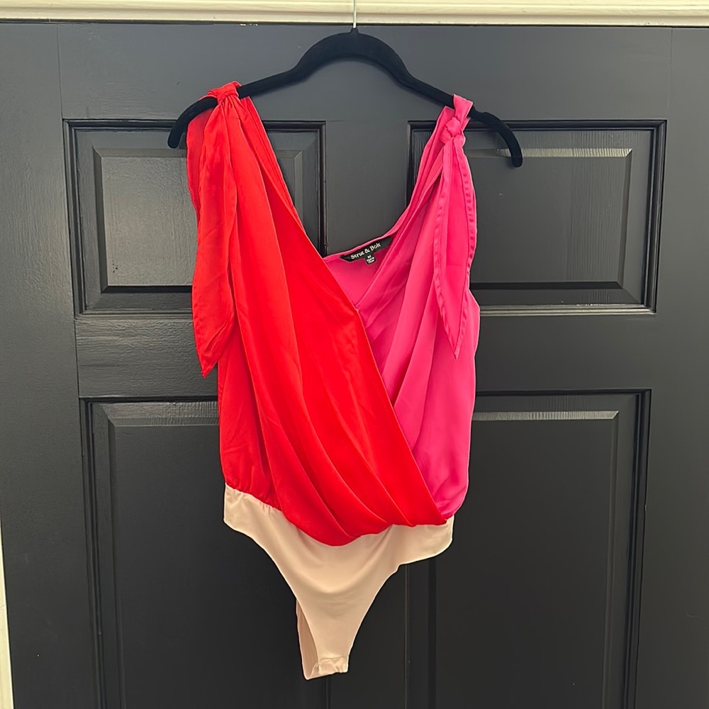 Strut & Bolt Color Bock Bodysuit